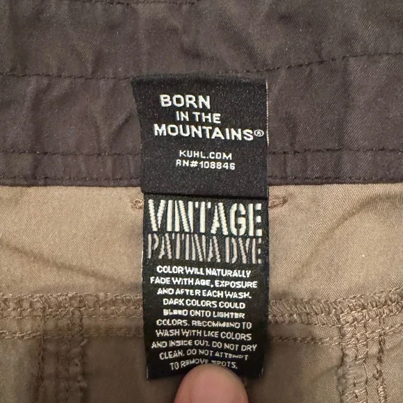 Kuhl Mens camo shorts - Picture 4 of 5